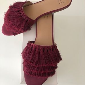 A New Day Burgundy Sandal